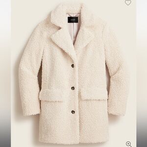 J. Crew Teddy Sherpa Jacket